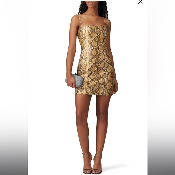 New! Likely Hayley snake- python dress 🐍 sz 6 NWT! - Picture 4 of 16